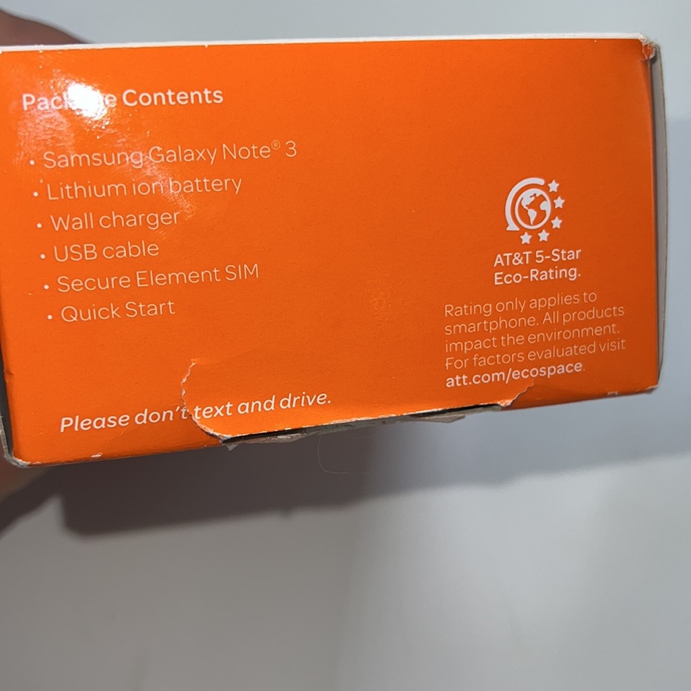 NWT SAMSUNG GALAXY NOTE 3 PHONE & ACCESSORIES - Picture 10 of 11
